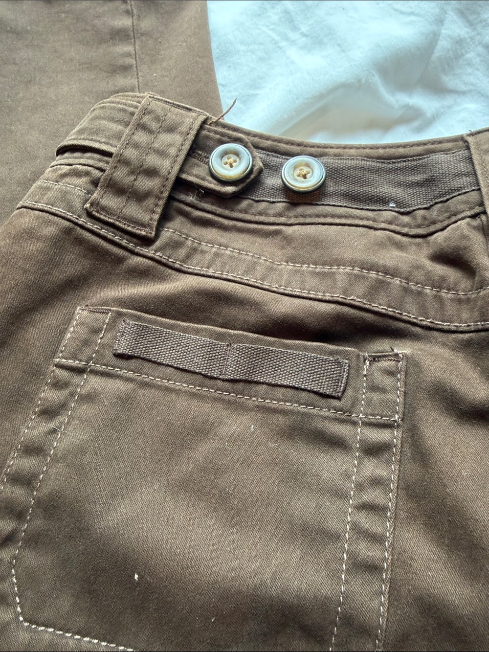 Eddie Bauer Chocolate Brown Chinos - Picture 7 of 14